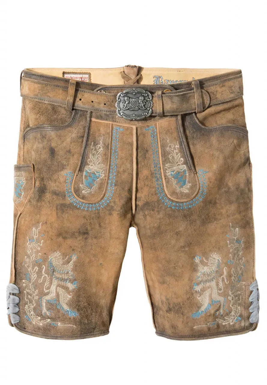 Traditional Lederhosen Men Bayern Bua