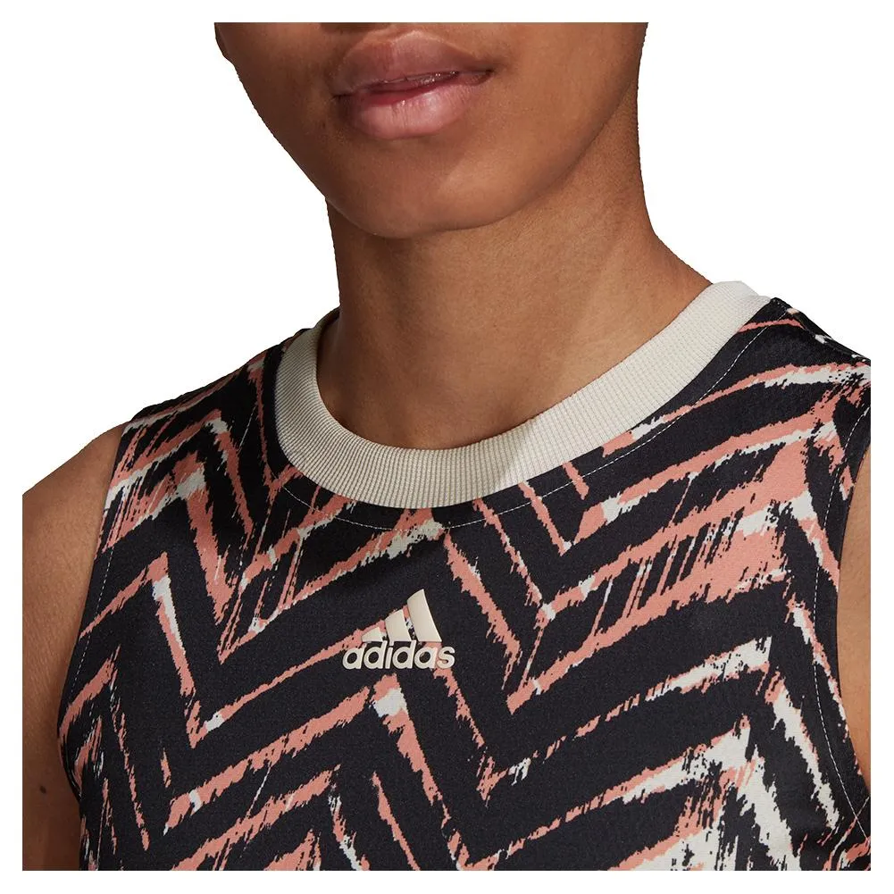 Women's Primeblue Match Tennis Tank Wonder White